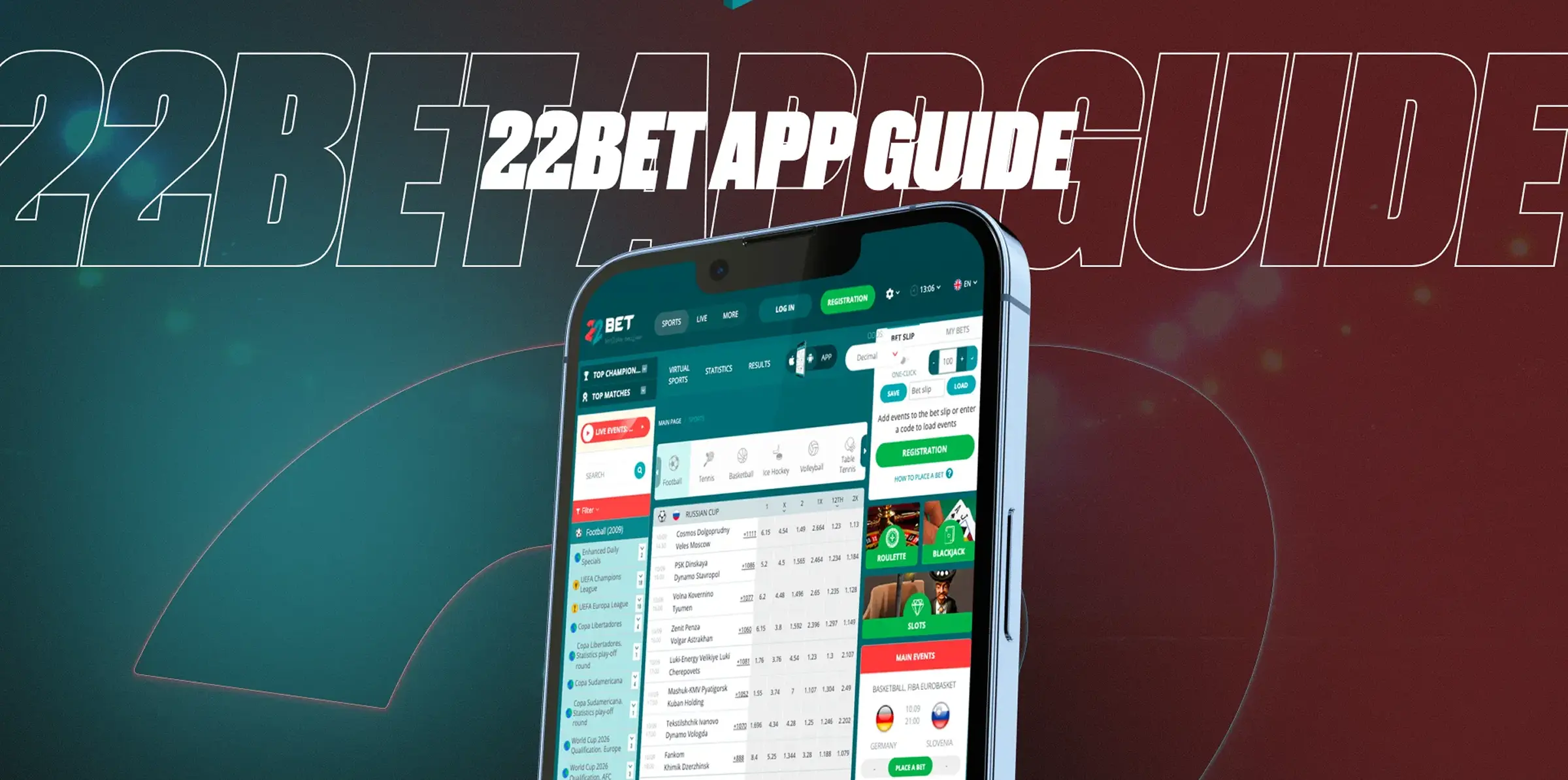 22Bet Download Mobile App